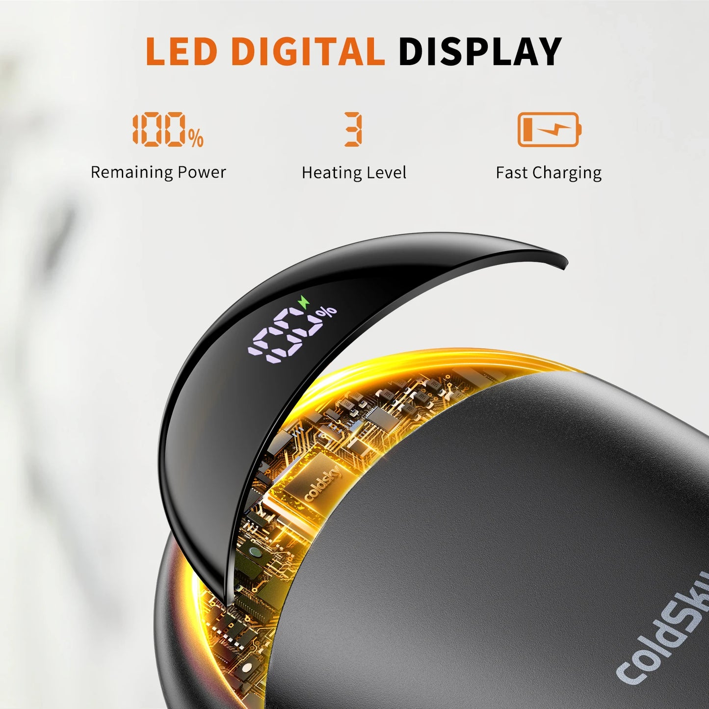 Rechargeable Hand Warmer coldSky's