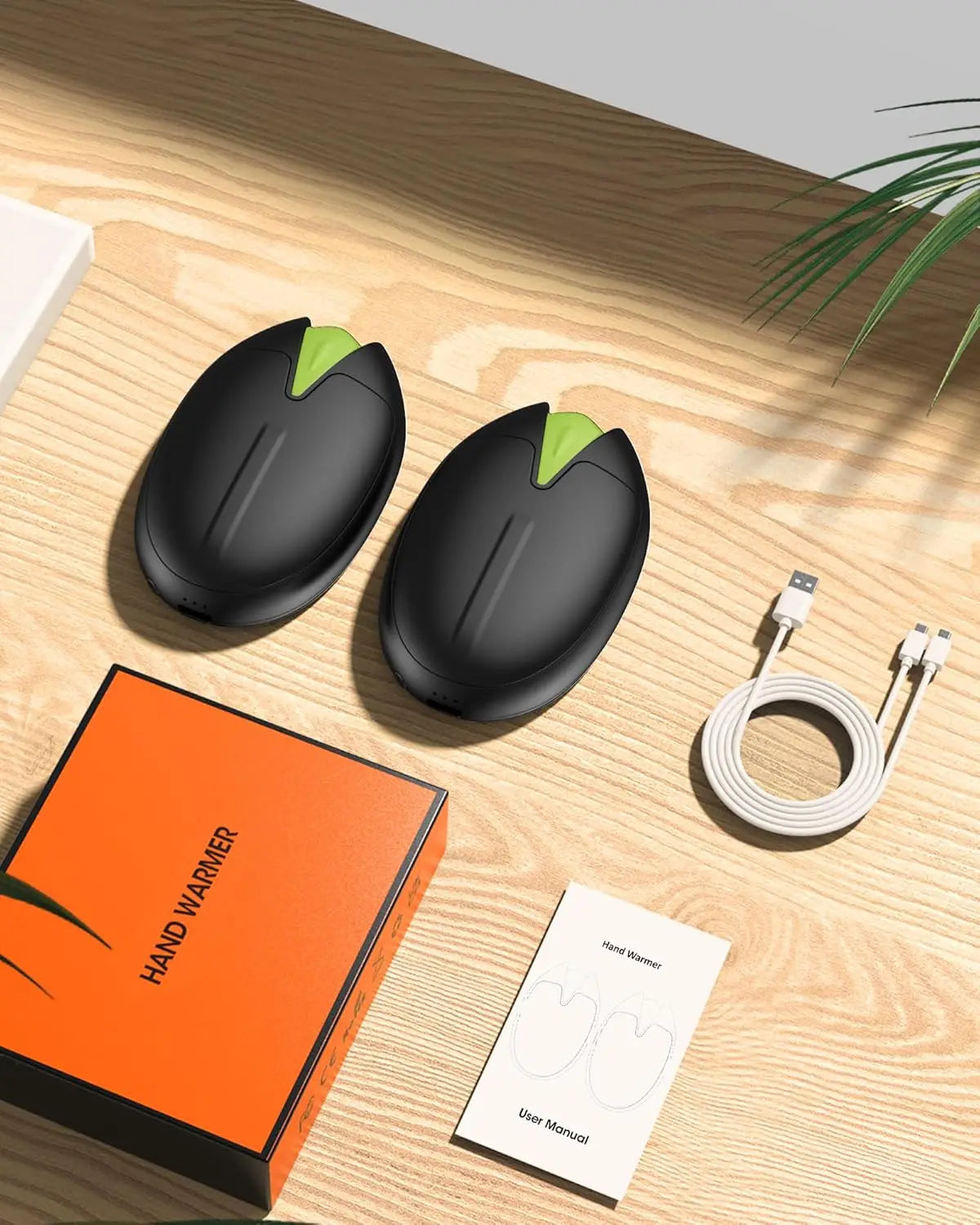 Hand Warmers Rechargeable, 2 Pack